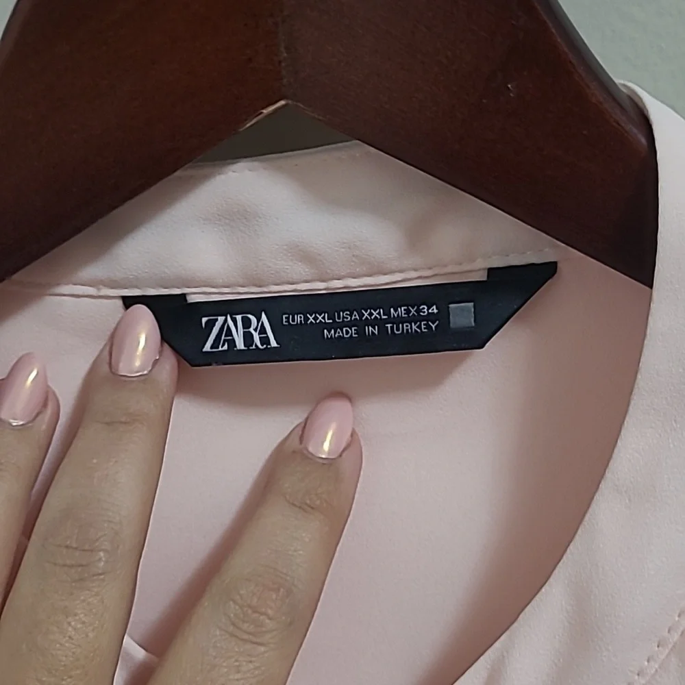 ZARA - Ruffled Shirt - Picture 6 of 9